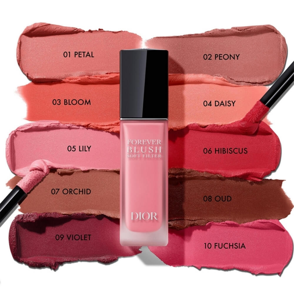 Dior Forever Blush Soft Filter 05 Lily - Silky Powder Blush by Beauty Care Bag