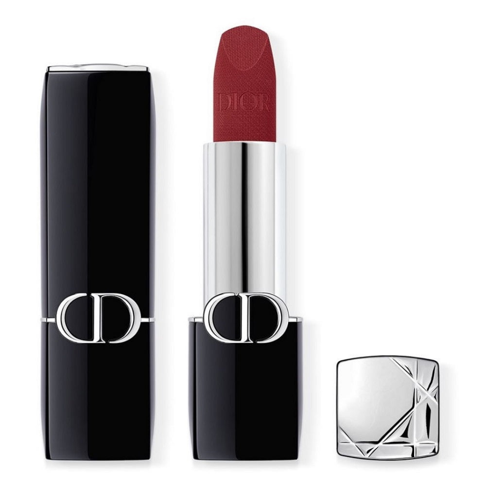 Dior Rouge Velvet 909 Midnight Matte Lipstick by Beauty Care Bag