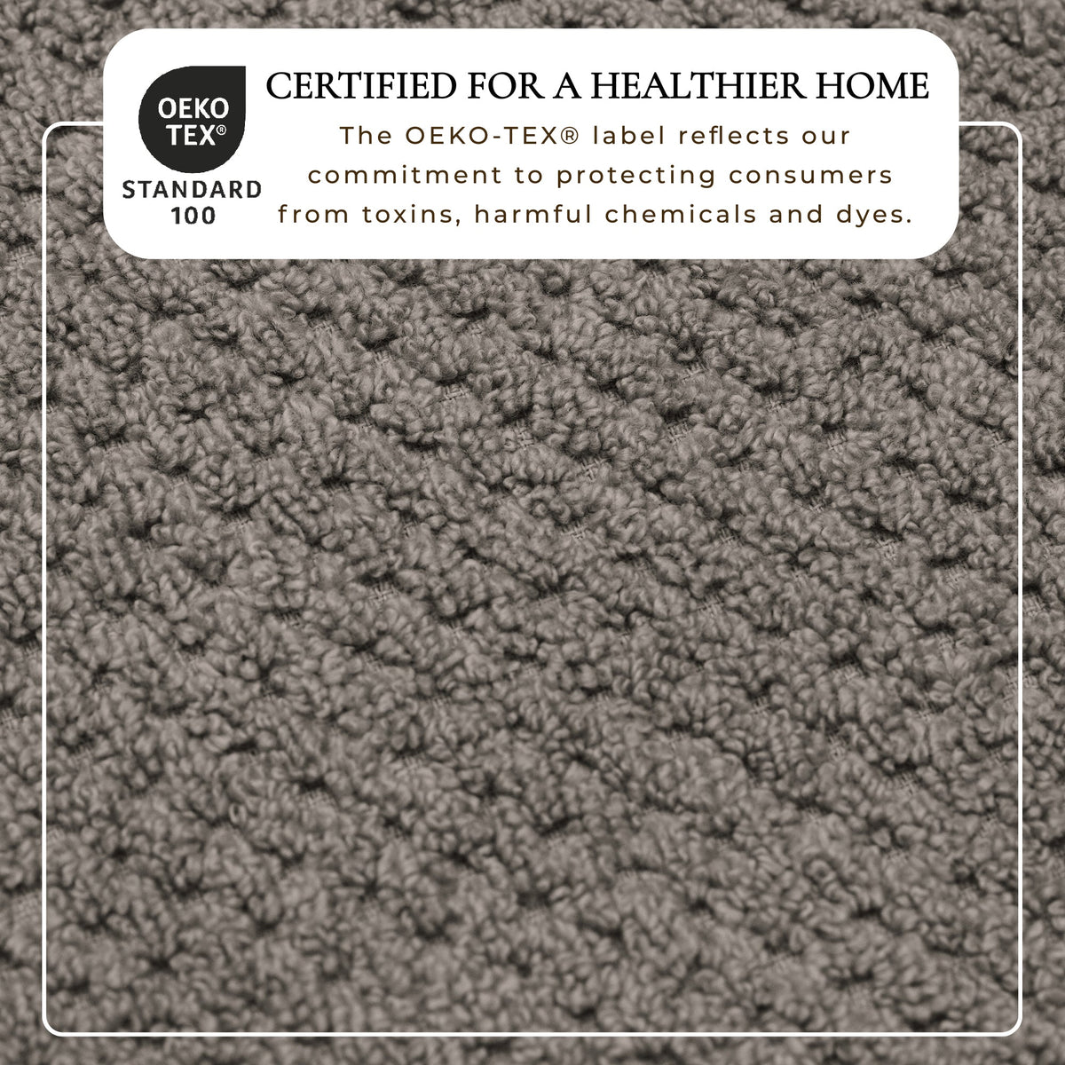 100% Cotton Checkered Jacquard Bath Towel Set - Giuliana Collection by Great Bay Home