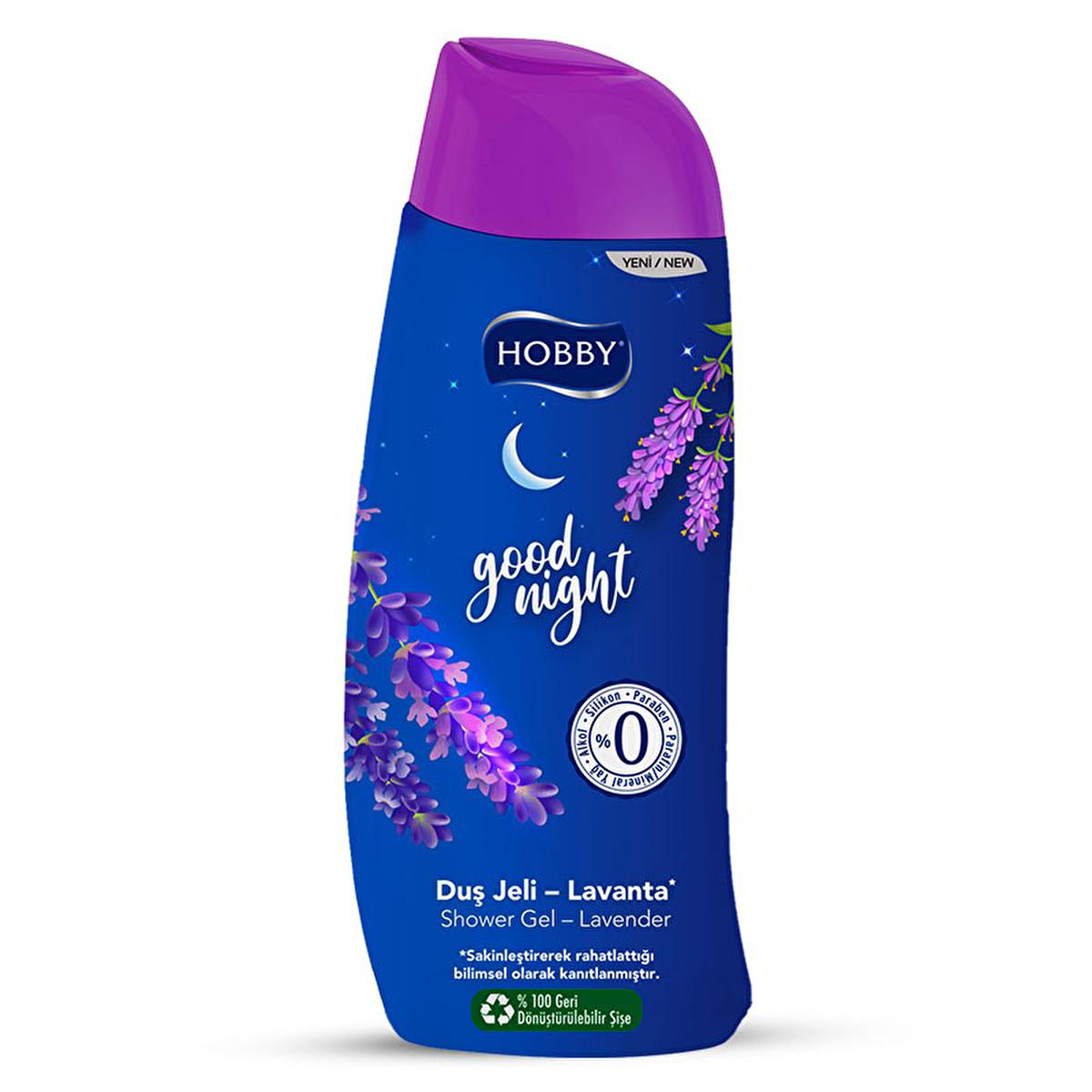 Hobby Good Night lavender scented shower gel, 15.22 fl oz