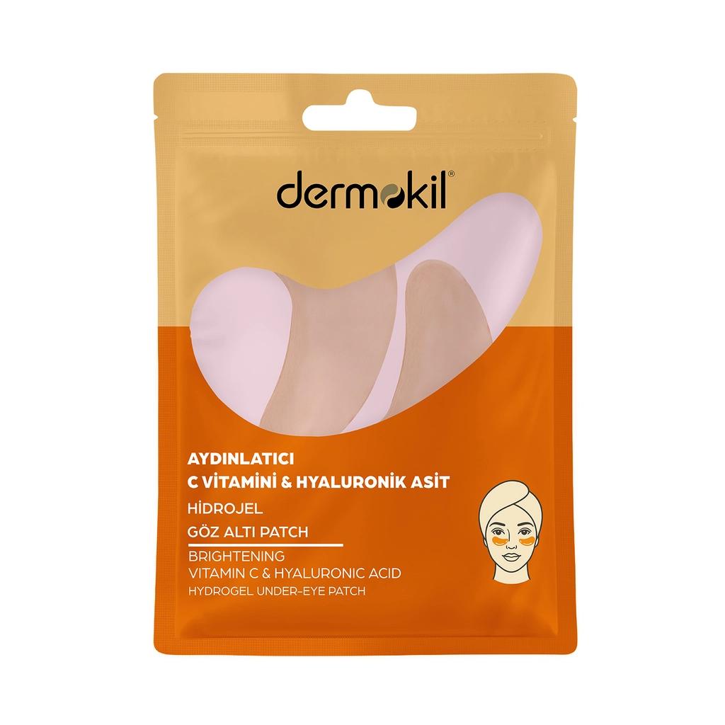 Dermokil Vitamin C & Hyaluronic Acid Brightening Eye Mask 7g by Beauty Care Bag