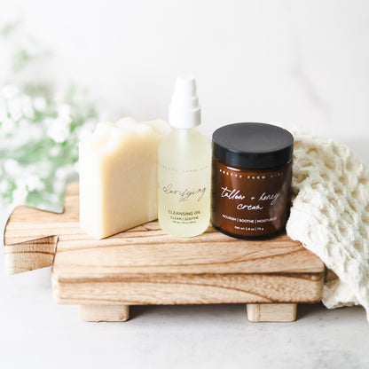 Double Cleansing Kit: Soothing by Pretty farm girl