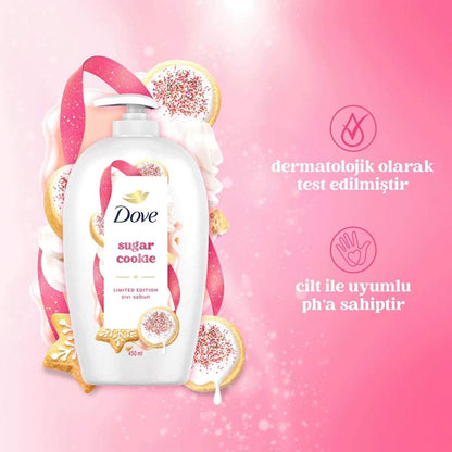 Dove Sugar Cookie Liquid Hand Soap with Sweet Scent 450 ml by Beauty Care Bag