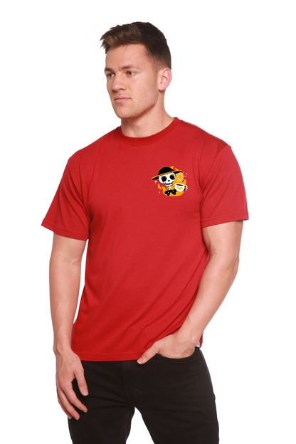 Skull with Coffee bamboo printed T-shirt – view 2