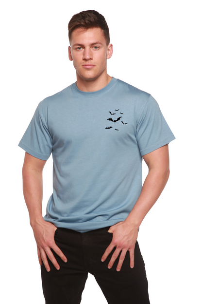Halloween Bats bamboo printed T-shirt – view 4
