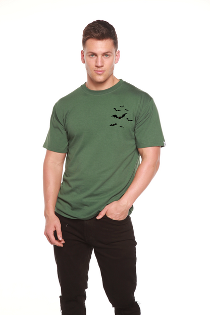 Halloween Bats bamboo printed T-shirt – view 3