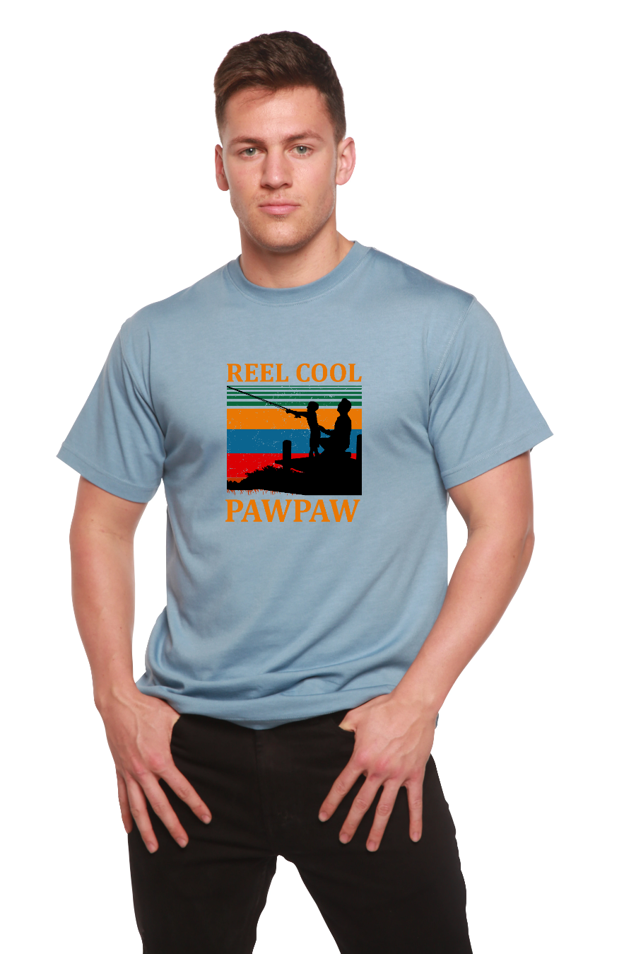 Real Cool Pawpaw men's bamboo graphic T-shirt – view 8