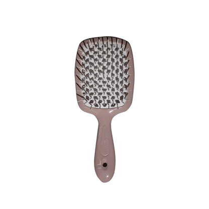 Janeke Superbrush Detangling Hair Brush Beige & White by Beauty Care Bag