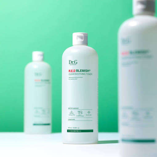 Dr.G RED BLEMISH Clear Soothing Toner 500ml by Seoulia