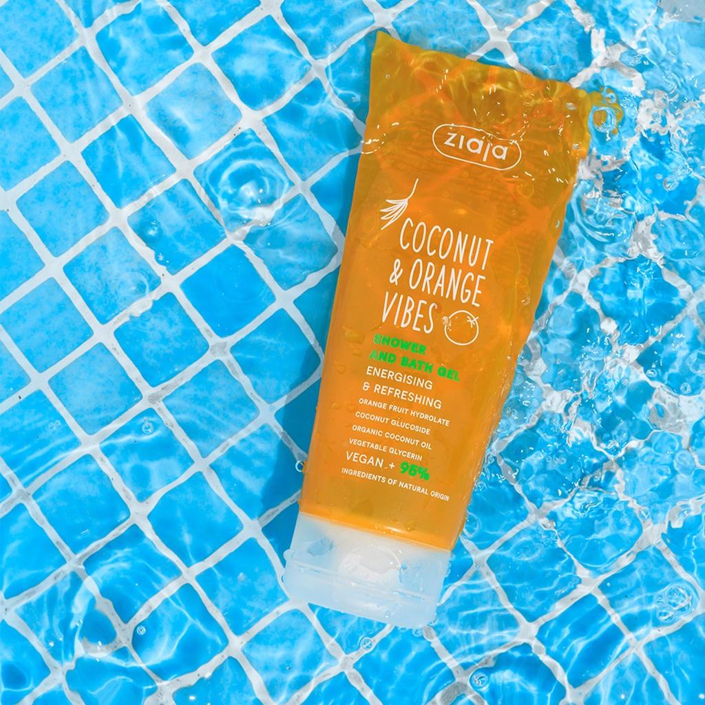 Ziaja Coconut & Orange Vibes Shower and Bath Gel 200 ml by Beauty Care Bag