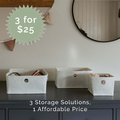 Felt Drawer Organizers by Parker Baby Co.