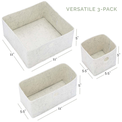 Felt Drawer Organizers by Parker Baby Co.