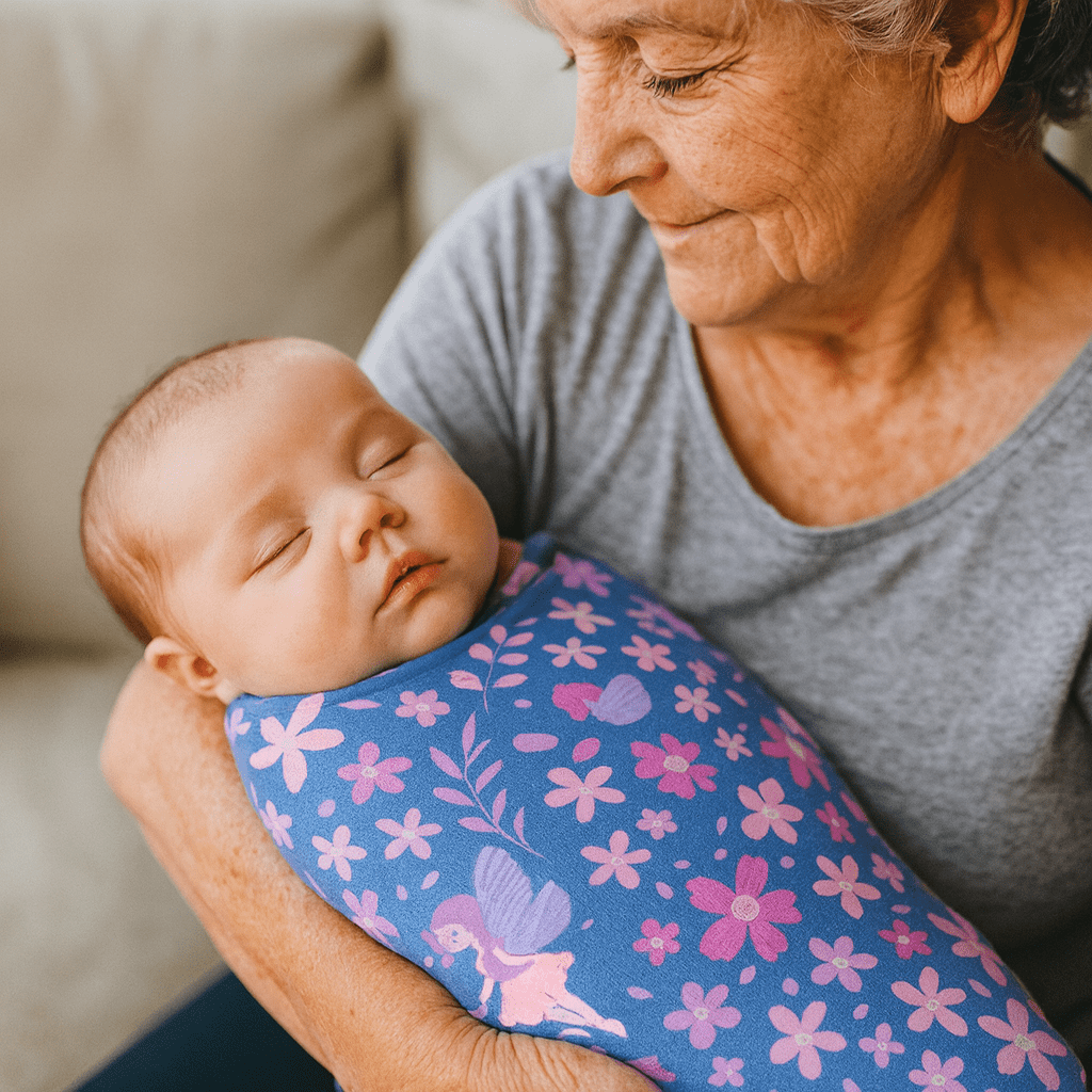 Dream A Little Dream Swaddle by Sweet Bamboo