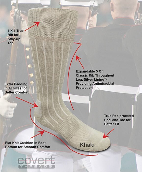 DRESS Garrison SockMilitary/Tactical SocksTorqelo.com