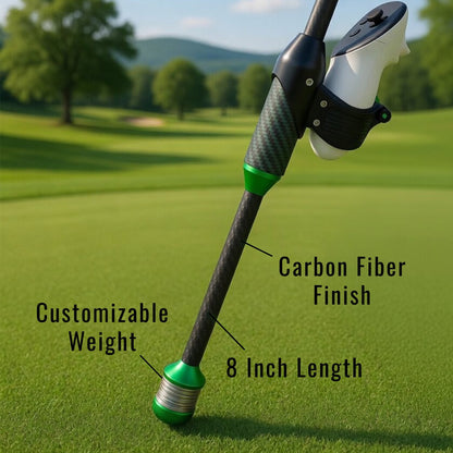 DriVR Elite - Adjustable VR Weighted Golf Club Handle Accessory - Compatible with Quest 2, 3/3s, and ProTorqelo.com