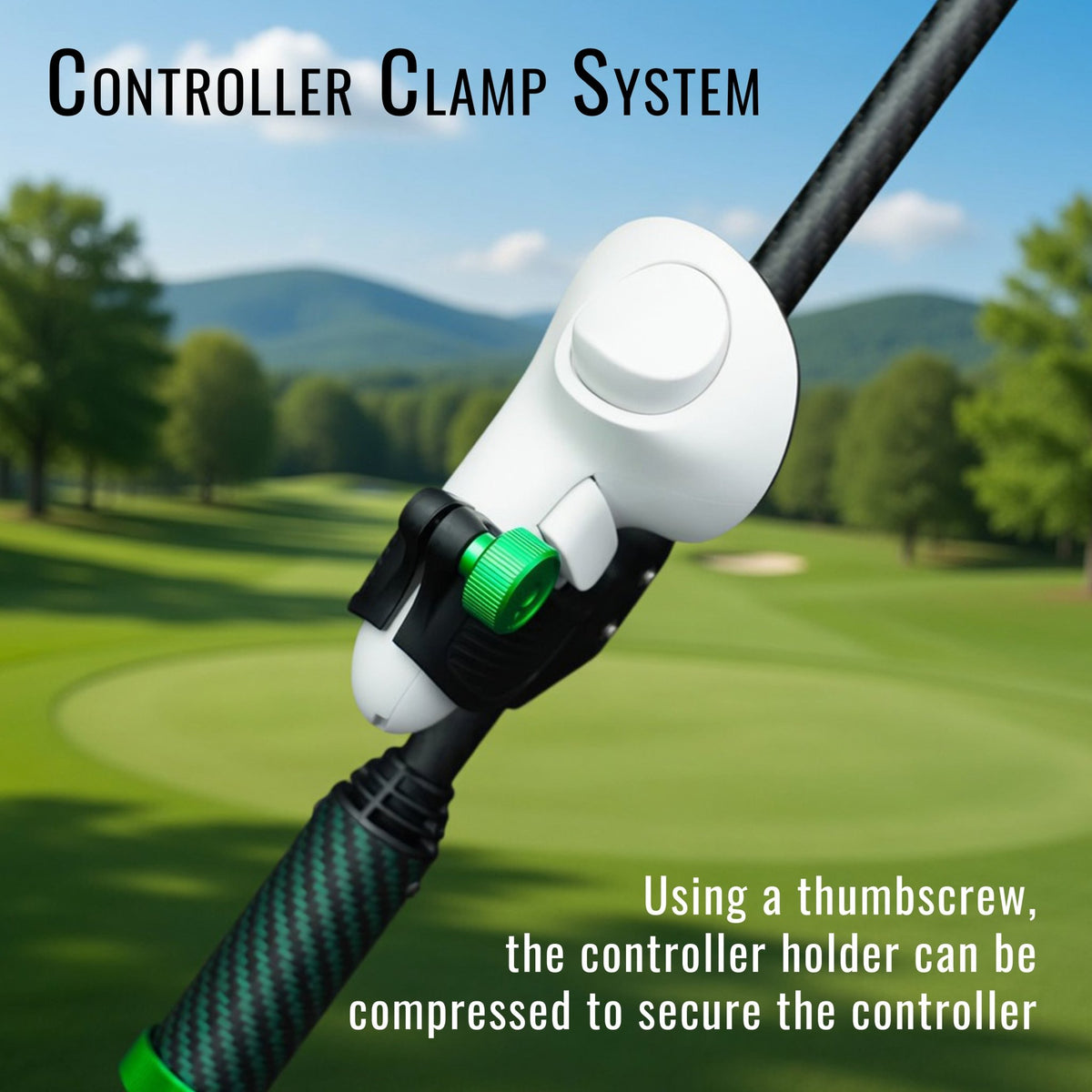 DriVR Elite - Adjustable VR Weighted Golf Club Handle Accessory - Compatible with Quest 2, 3/3s, and ProTorqelo.com