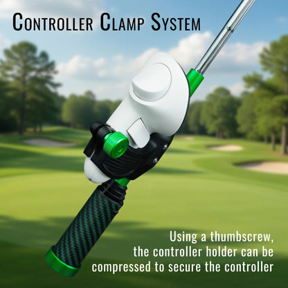 DriVR Elite Chrome - Stepped Steel Weighted Golf Club - Compatible with Quest 2, 3/3s, and ProTorqelo.com