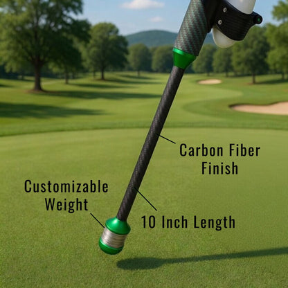 DriVR Elite Chrome - Stepped Steel Weighted Golf Club - Compatible with Quest 2, 3/3s, and ProTorqelo.com