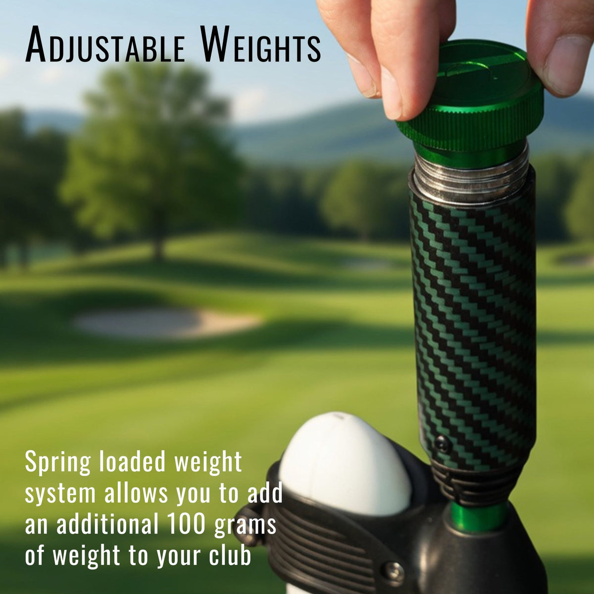 DriVR Elite Chrome - Stepped Steel Weighted Golf Club - Compatible with Quest 2, 3/3s, and ProTorqelo.com
