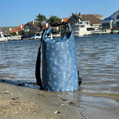 Dry Bags (Hawaiian Print): 3L, 5L, 10L, 15, and 3-Packs by COR Surf