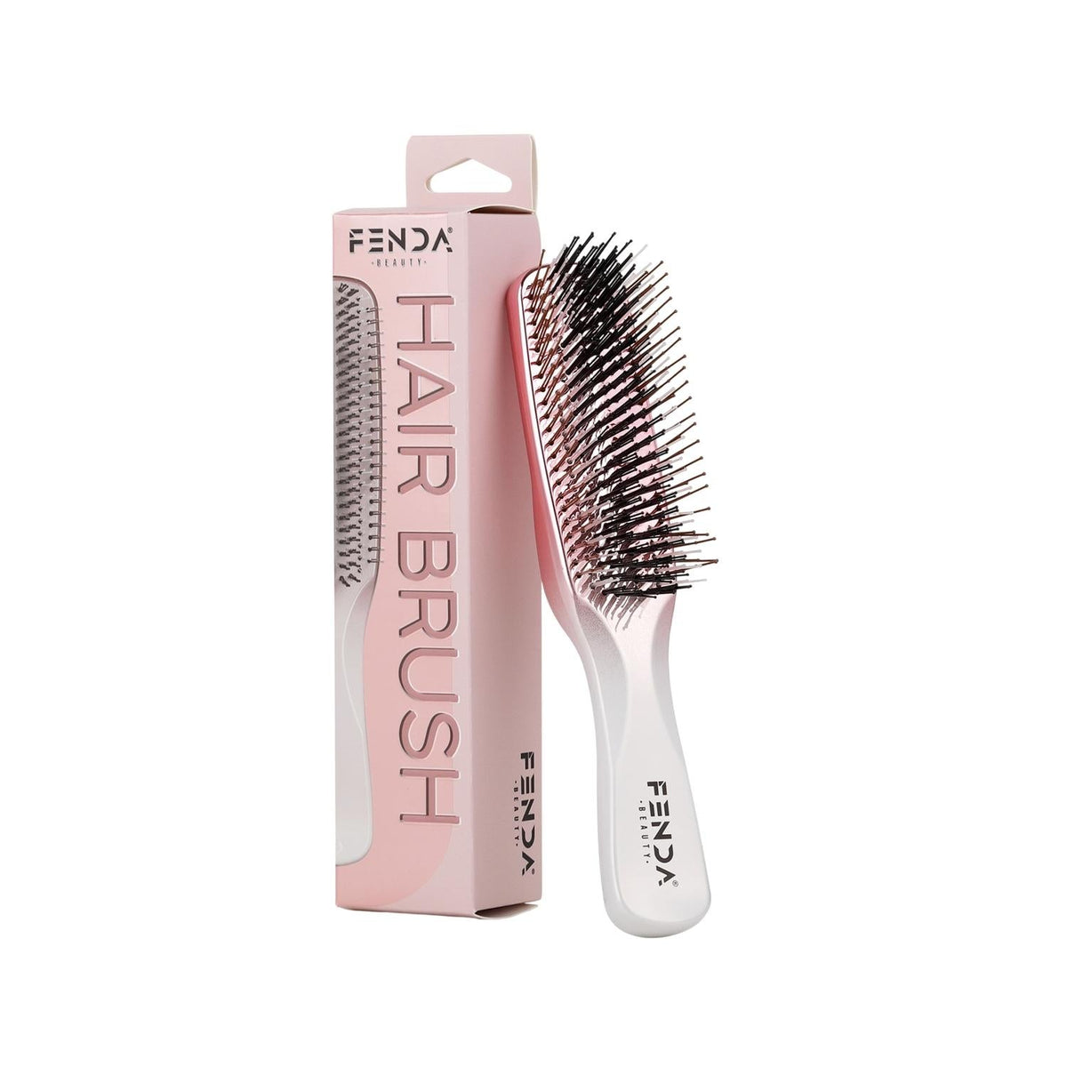 Fenda Eclipse Rose 4-Tip Professional Hair Brush by Beauty Care Bag