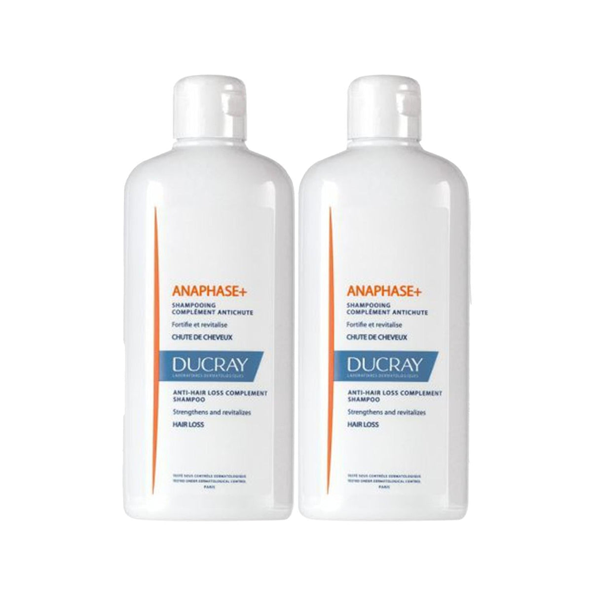 Ducray Anaphase+ Hair Loss Shampoo - 2 x 400ml - Anti Hair Fall Care & Dermatological ShampooShampooTorqelo.com