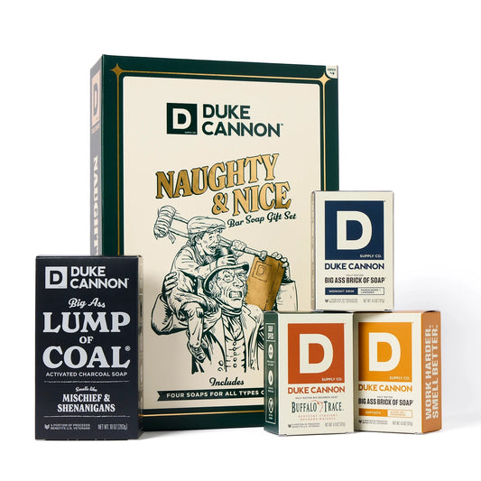 Naughty & Nice Bar Soap Gift Set | Duke Cannon by Rust & Cinder