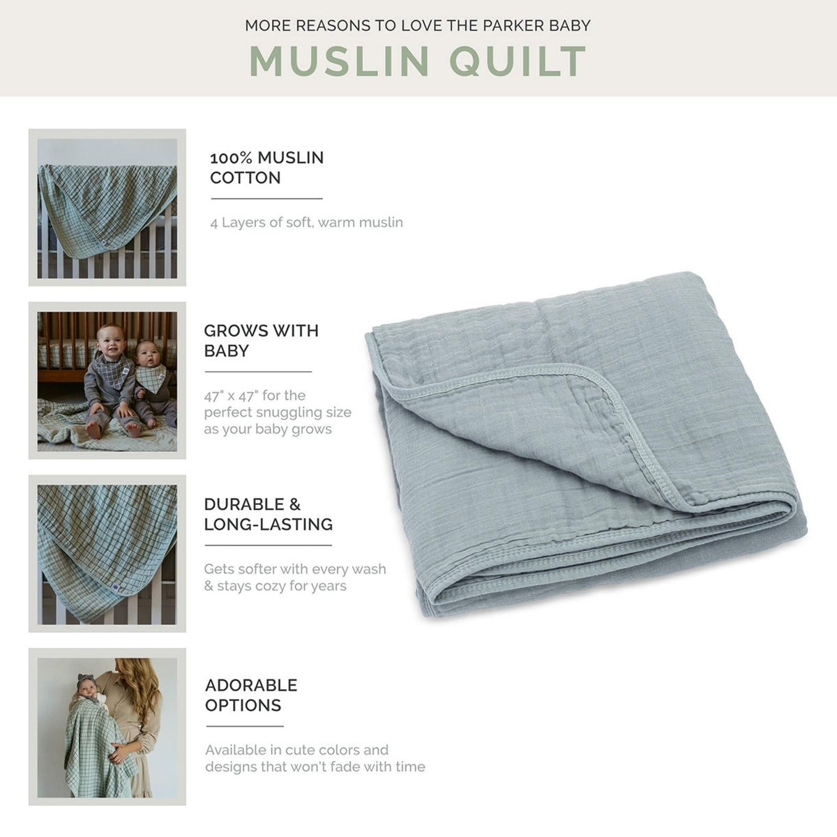 Dune Quilt by Parker Baby Co.