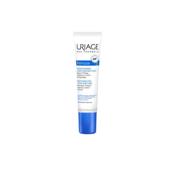 Uriage Xemose Soothing Eye Contour Cream for Dry & Sensitive Skin - Fragrance-Free, Moisturizing & Protective Eye Care by Beauty Care Bag