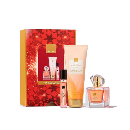 Avon TTA Radiance Gift Set for Women (3-Piece) by Beauty Care Bag