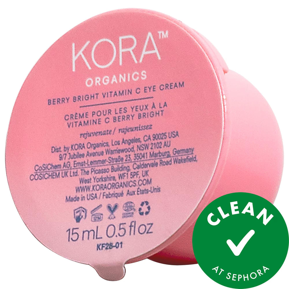 Kakadu Plum Vitamin C Eye Cream: Hydrating, Brightening, Anti-Aging - Reduce Fine Lines, Wrinkles, Dark Circles - Vegan & Cruelty-Free by Beauty Care Bag