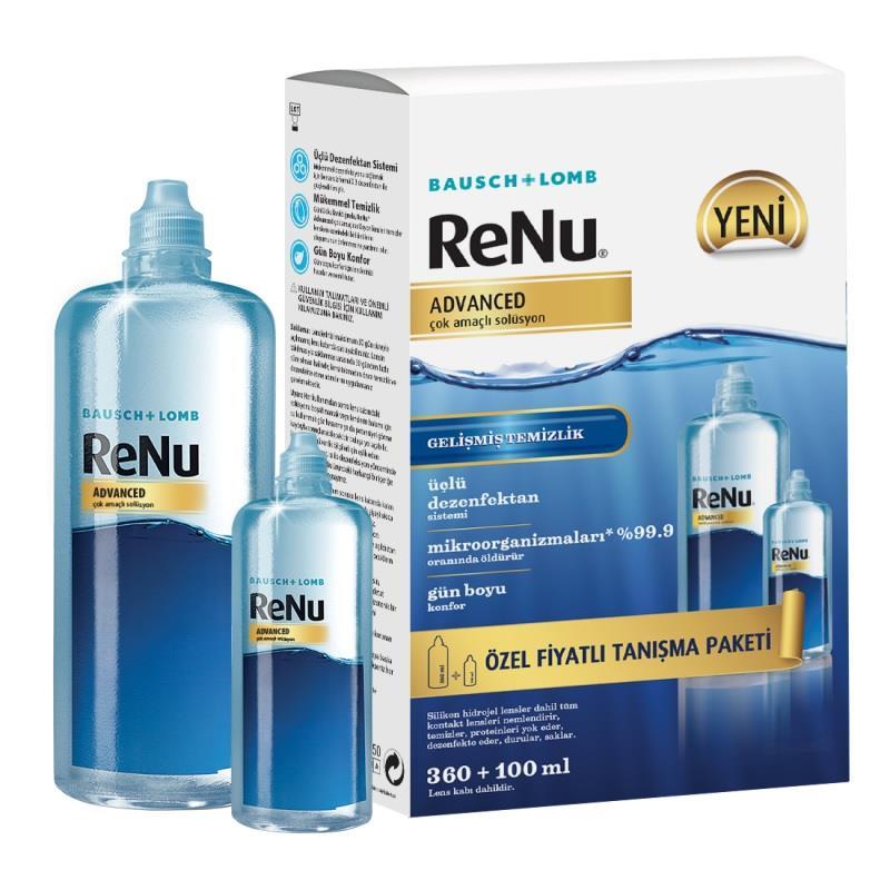 ReNu Advanced Multi-Purpose Contact Lens Solution Duo 460ml by Beauty Care Bag