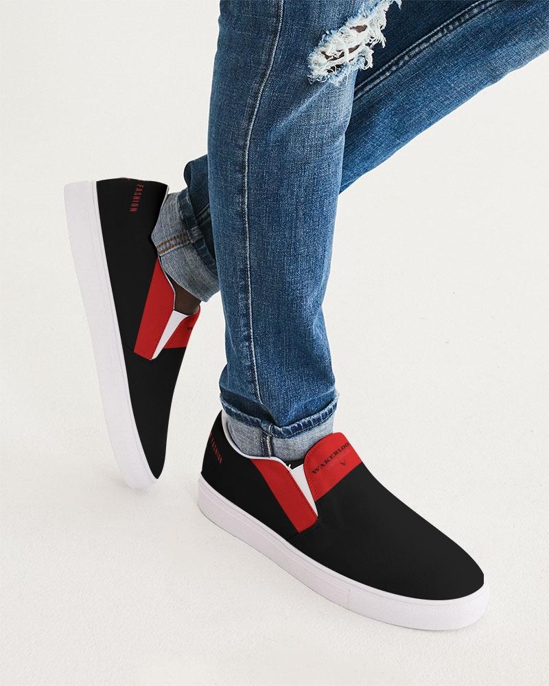Wakerlook Men's Slip-On Canvas Shoe by Sky Blue Saffron