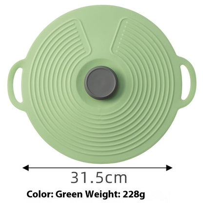 Silicone Pot Cover & Spill-Proof Container Lid by SmartPursue™