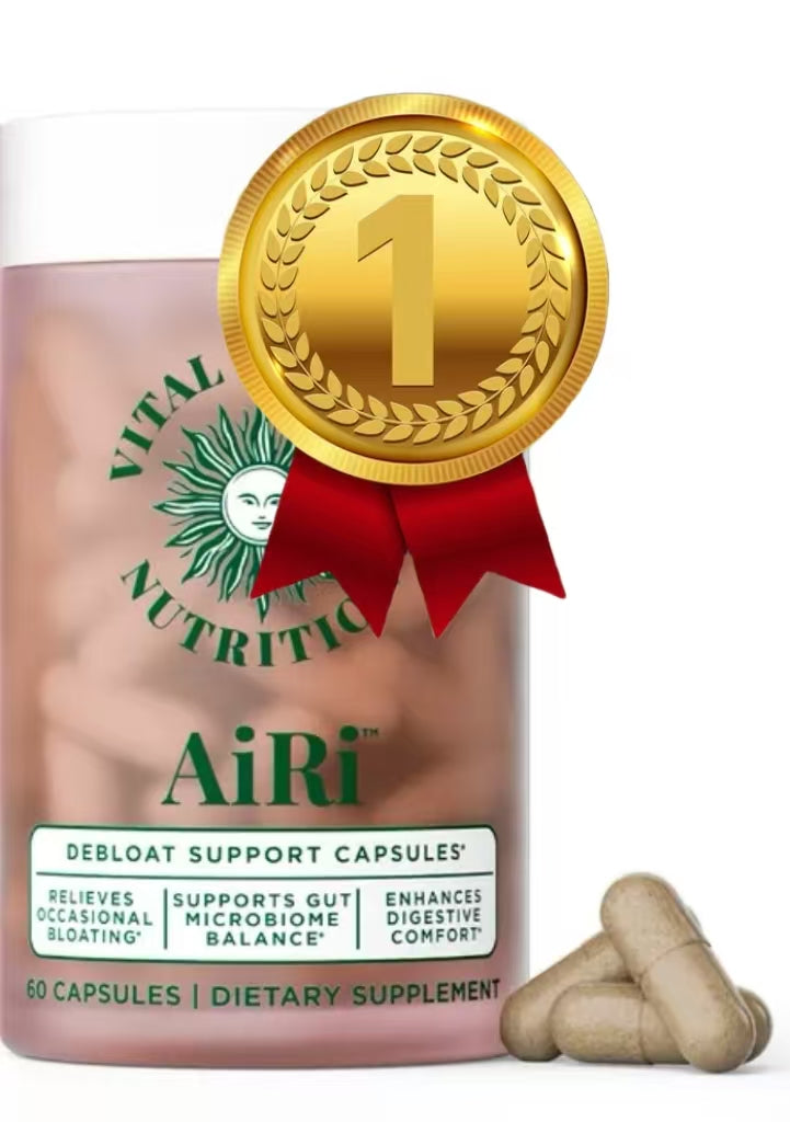 Debloat Support Capsules -AiRi- Vital Source Nutrition by KARONDA RENE LEWIS