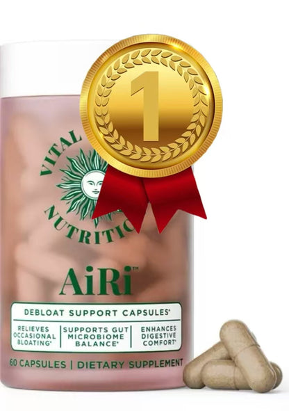 Debloat Support Capsules -AiRi- Vital Source Nutrition by KARONDA RENE LEWIS