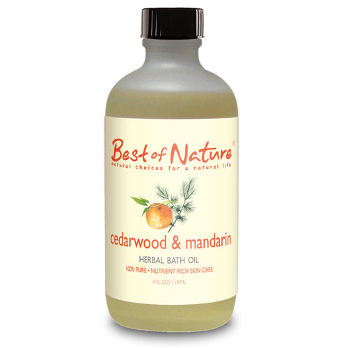Cedarwood & Mandarin Bath Oil by Purple Missy
