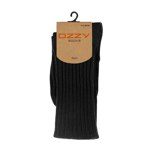 Ozzy Women's Woolen Socks - Black, Comfortable, Stretchy - Size 36/40 by Beauty Care Bag