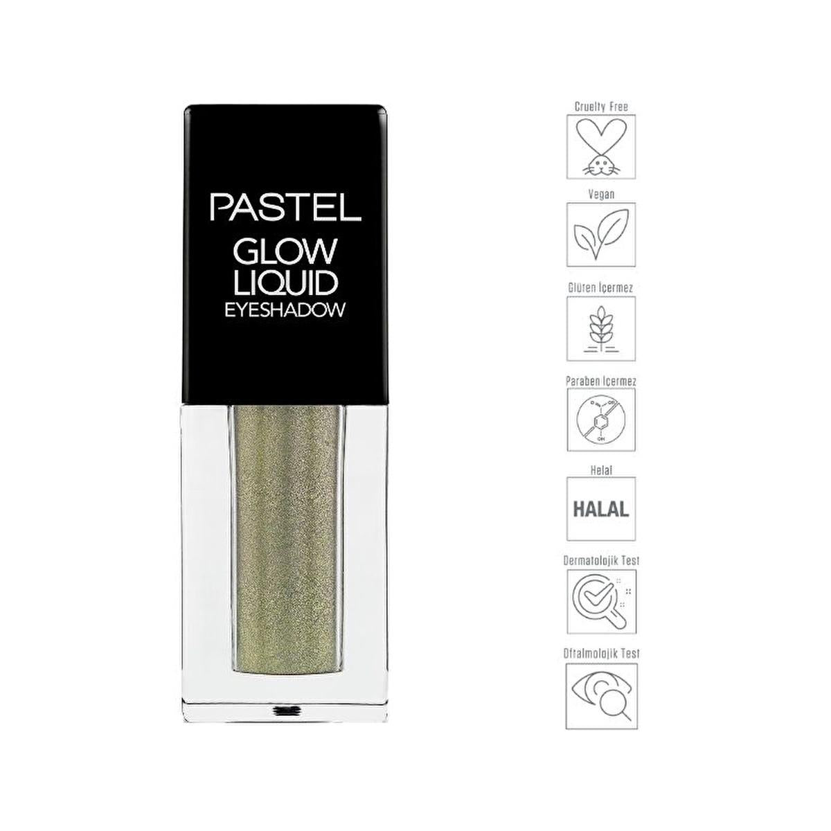 Pastel Profashion Glow Liquid Eyeshadow: Radiant, Long-Lasting, Vegan & Cruelty-Free Shimmer Eyeshadow for Luminous Eyes by Beauty Care Bag