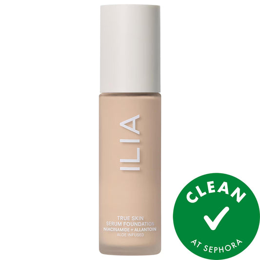 True Skin Serum Foundation - Natural Finish, Vegan & Cruelty-Free with Niacinamide by Beauty Care Bag