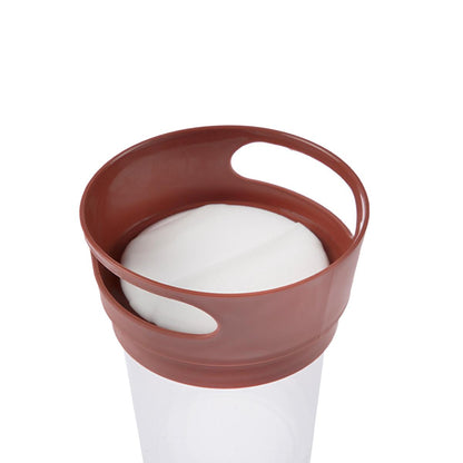 Babyjem Spill-Proof Snack Container for Kids - Antibacterial Fabric Cover, Easy to Use, Ideal for Travel and Daily Use by Beauty Care Bag