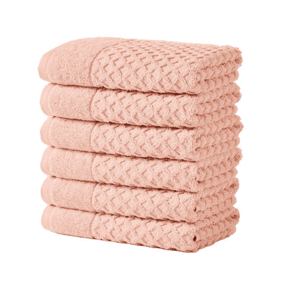 Cotton Diamond Waffle Weave Bath Towel Set - Grayson Collection by Great Bay Home