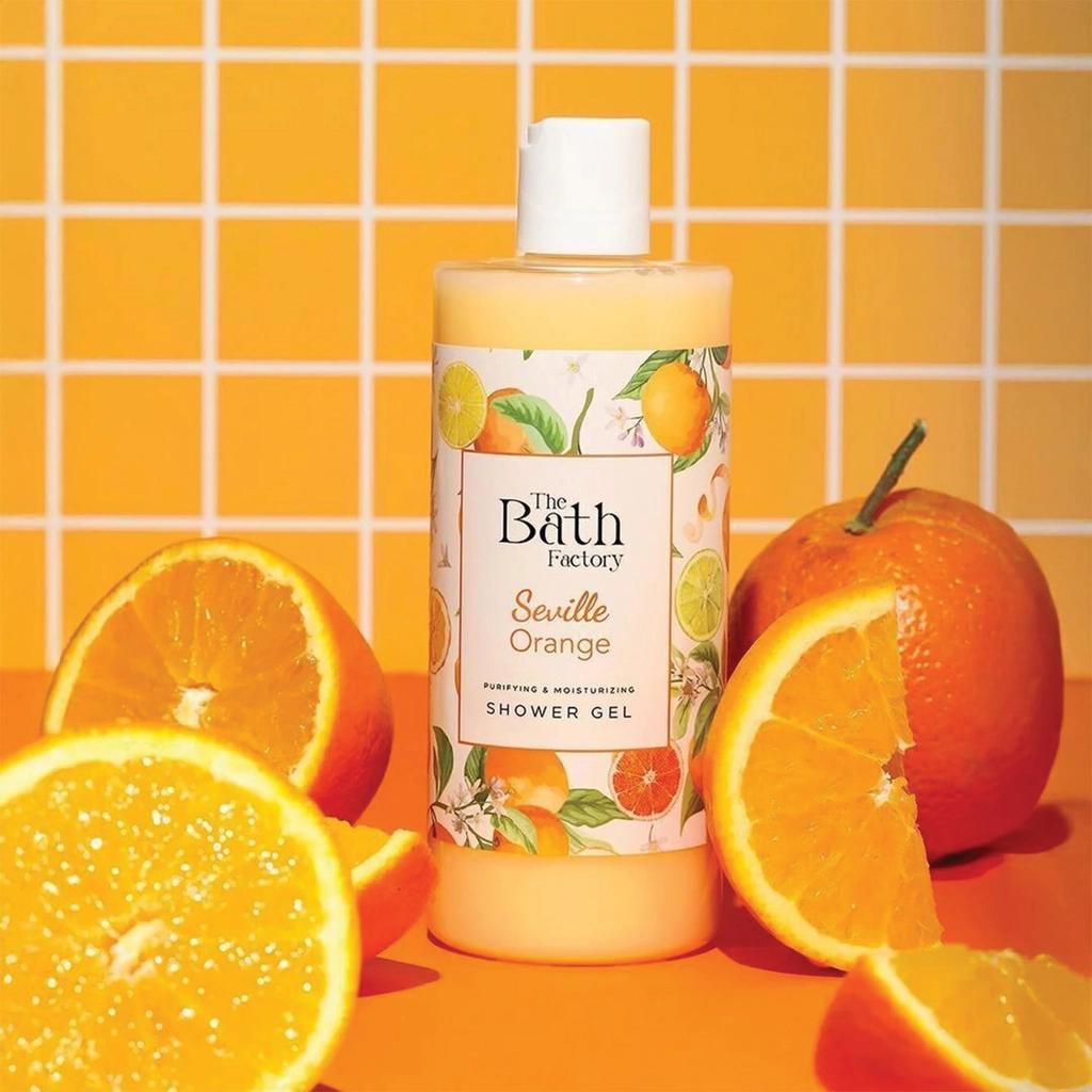 The Bath Factory Seville Orange Hydrating Shower Gel 400 ml by Beauty Care Bag
