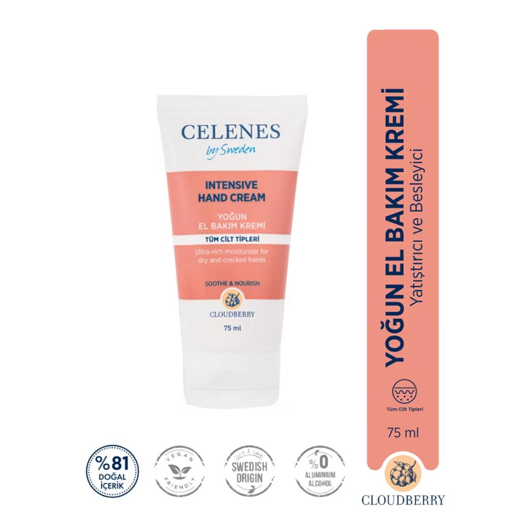 Celenes Cloudberry Intense Care Hand Cream for Dry Skin 75ml by Beauty Care Bag