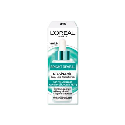 Loreal Paris Bright Reveal Niacinamide Dark Spot Serum - Anti-dark Spot, Non-comedogenic Skincare for Hyperpigmentation by Beauty Care Bag