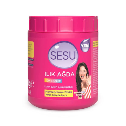 Sesu Pink Warm Wax Gentle Hair Removal for Sensitive Skin 250g by Beauty Care Bag