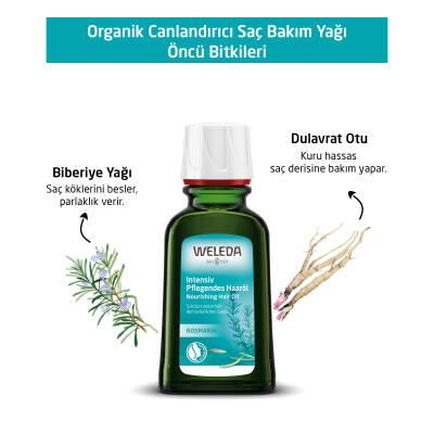 Weleda Organic Nourishing Hair Care Oil with Rosemary Extract - 1.69 fl oz by Beauty Care Bag