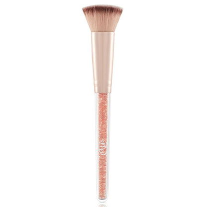 Eklips Pro Shine Flat Contour Brush for Precise Sculpting by Beauty Care Bag