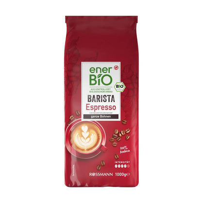 Enerbio Organic Arabica Espresso Coffee Beans 1000g by Beauty Care Bag