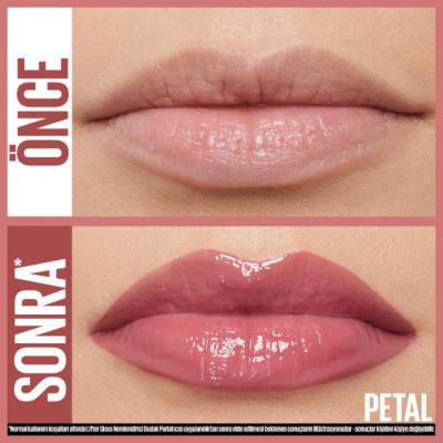 Maybelline New York Lifter Gloss - Moisturizing Lip Gloss with Hyaluronic Acid & Natural Oils - 005 Petal by Beauty Care Bag